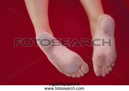 Stock Photography Of Close Up Of The Soles Of A Person S Feet    