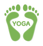 Yoga Feet Royalty Free Stock Photo