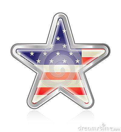 American Stars Flag Pattern Stock Vector Clipart American Stars Flag    