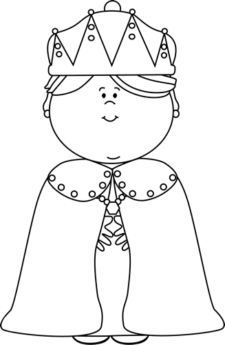 Black And White Queen Clip Art   Black And White Queen Image