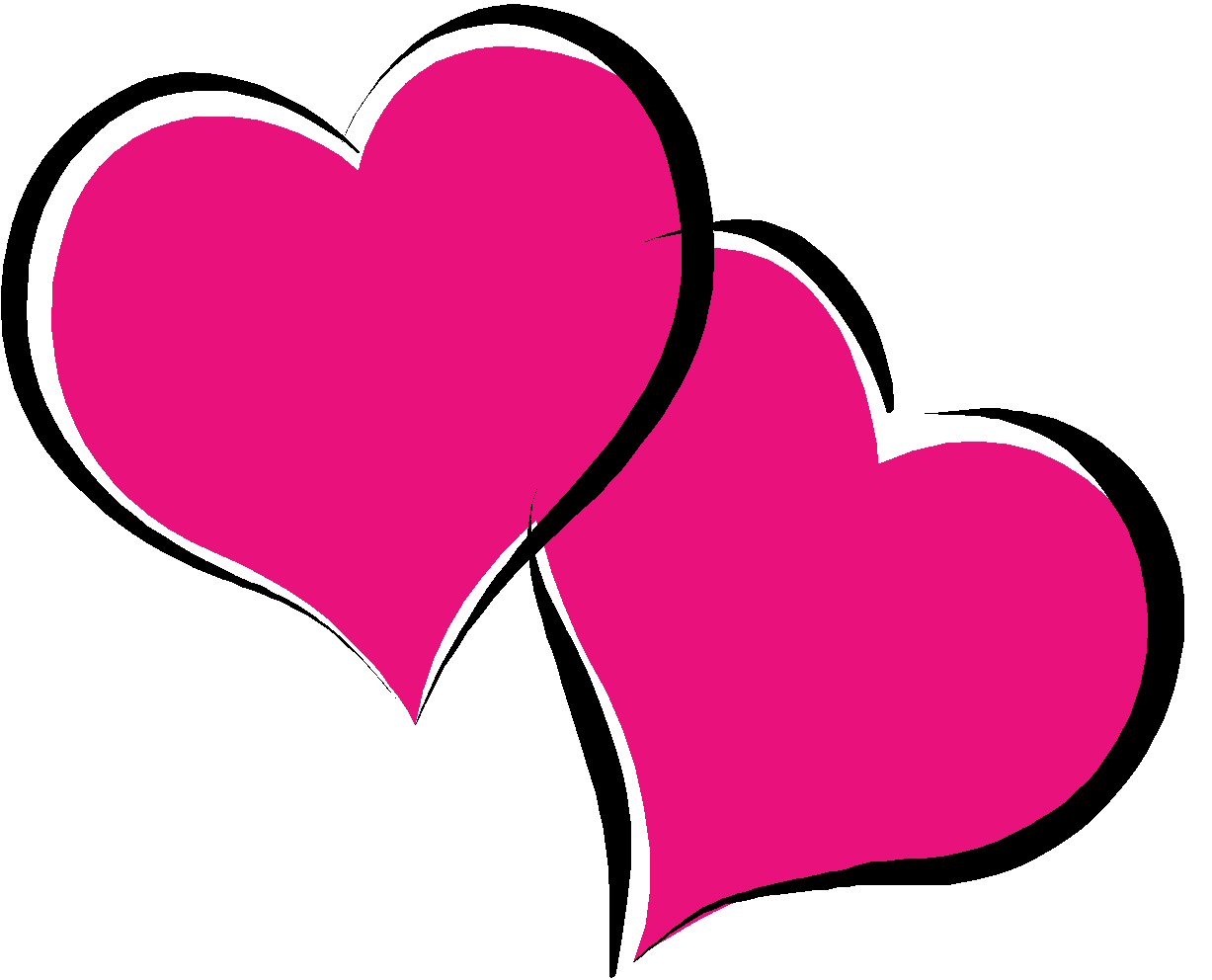 Clip Art Pink Heart Backgrounds Powerpoint