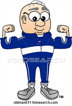 Clipart   Old Man Flexing Muscles  Fotosearch   Search Clip Art