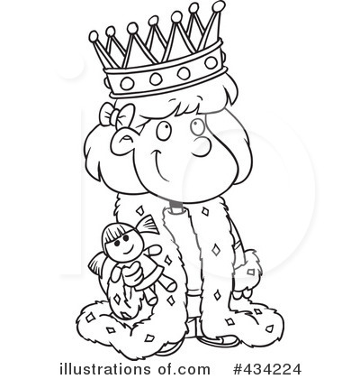 King And Queen Clipart Black And White Images   Pictures   Becuo