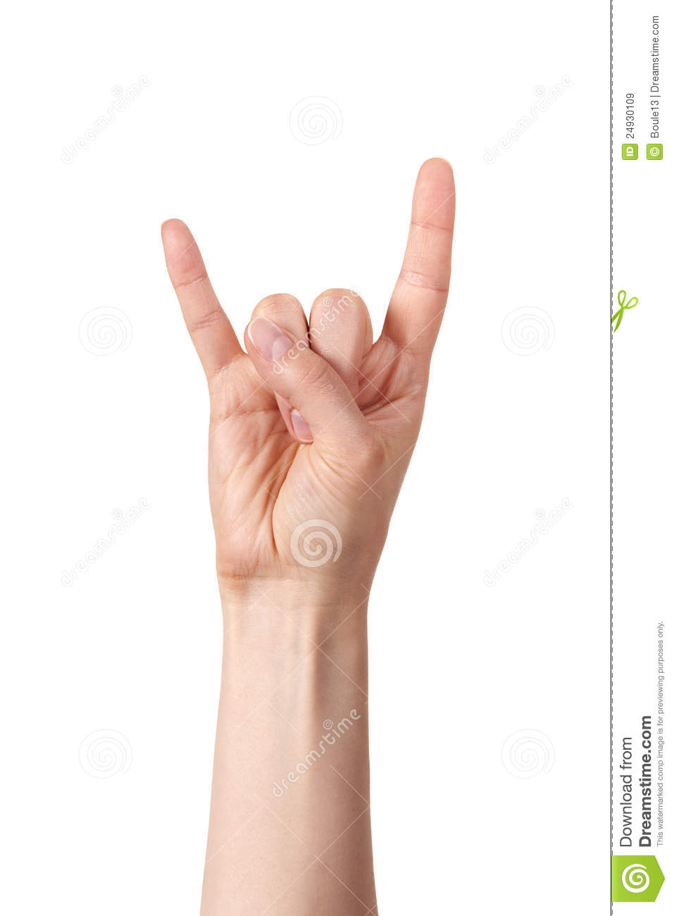 Love You Hand Gesture Royalty Free Stock Images   Image  24930109