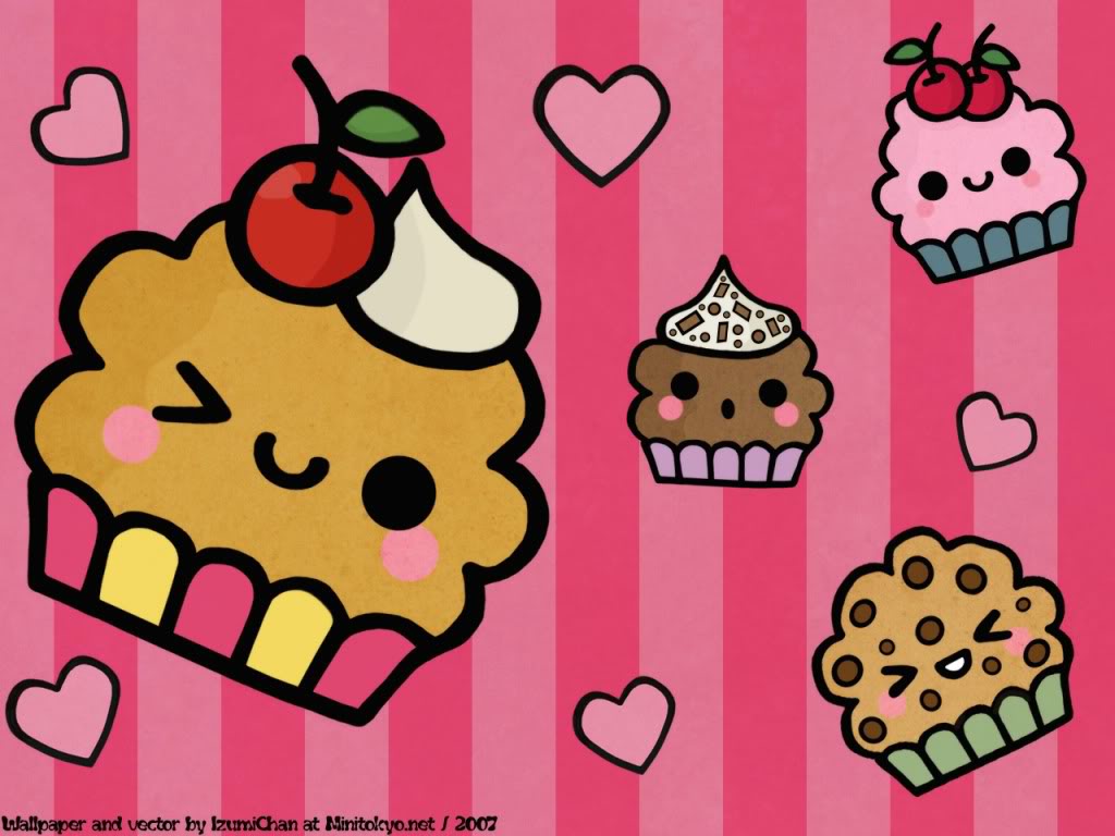 Papel De Parede Cupcakes   Lindos Wallpaper Para Download No Celular
