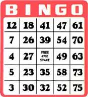 Playing Bingo At Sunset Beach Park   Picnic Plaza In Claysville Pa