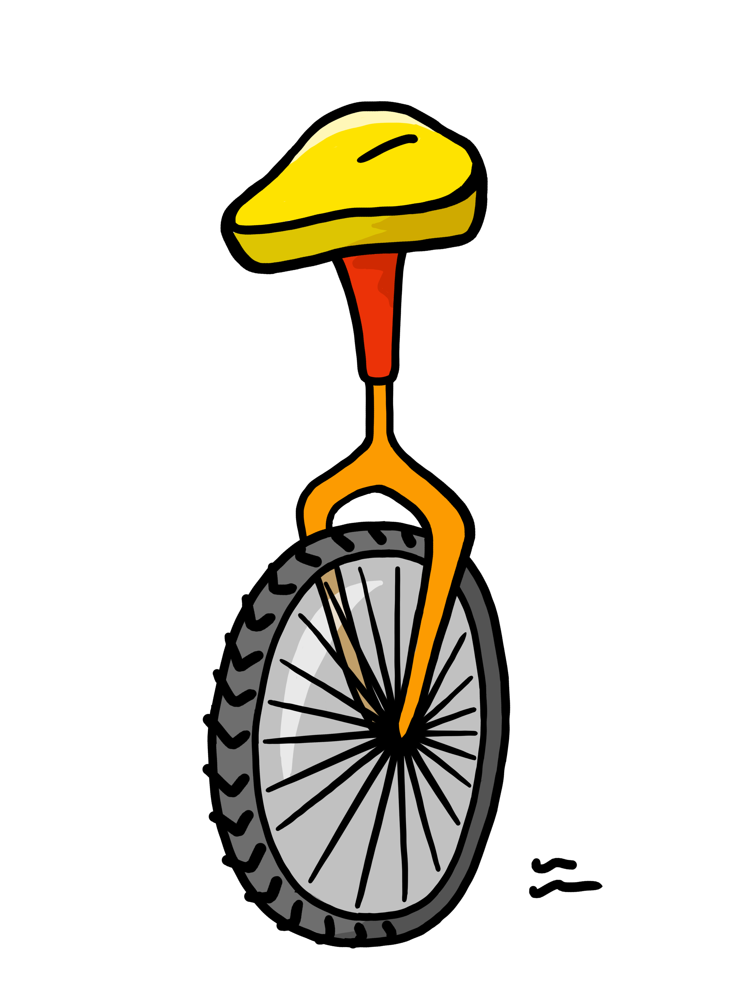 Sheila Blog  Unicycle Clip Art