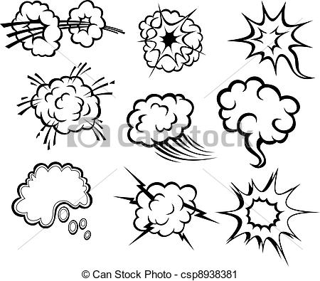 Vector   Message Bubbles And Clouds   Stock Illustration Royalty Free