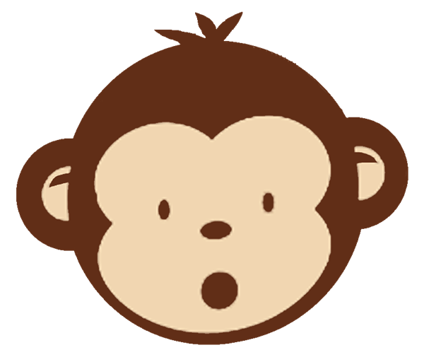 Baby Monkey Face Clip Art   Clipart Panda   Free Clipart Images