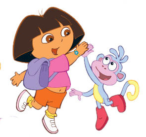 Dora Es La Protagonista De Una Serie De Dibujos Animados Llamada