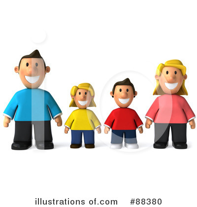 Family Clipart  88380 By Julos   Royalty Free  Rf  Stock Illustrations