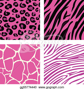Fashion Tiling Pink Animal Print