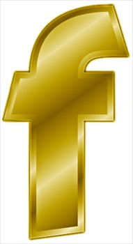 Free Gold Letter F  Clipart   Free Clipart Graphics Images And Photos    