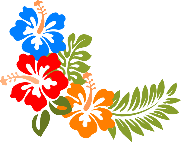 Hawaiian Flowers Cartoon Hairstyles   Clipart Best   Clipart Best