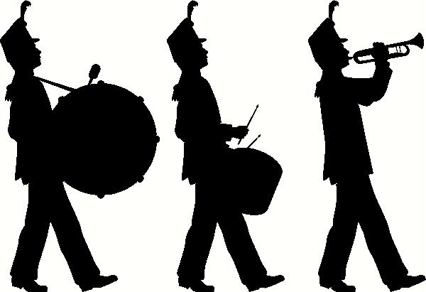 Marching Band Vinyl Decal   Music Vinyl Decals