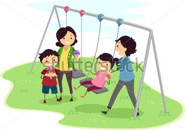 Parks   Outdoor   Illustration Of A Family Having Some Quality Time