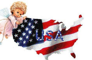 Patriotic Clipart 22   Usa Maps 2