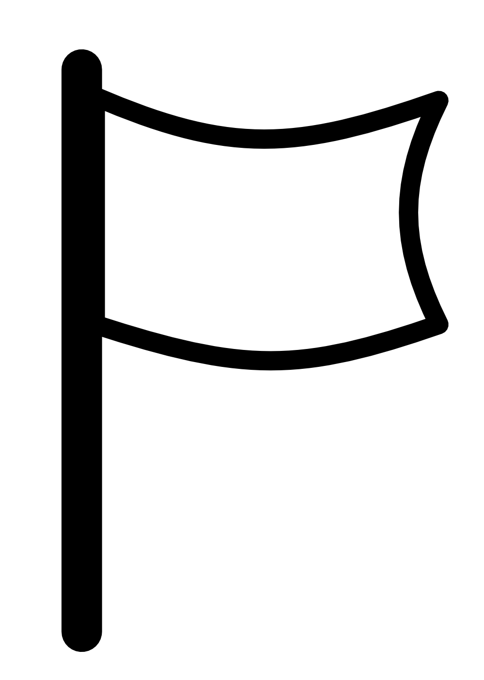 Pirate Flag Clipart Black And White White Flag Icon Drapeau Bandiera    