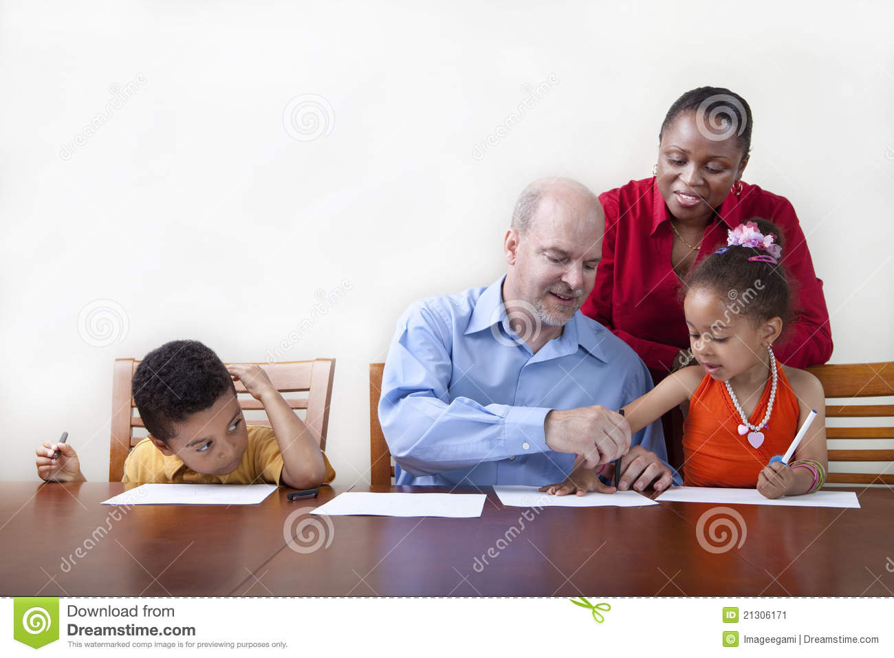 Quality Family Time Stock Image   Image  21306171