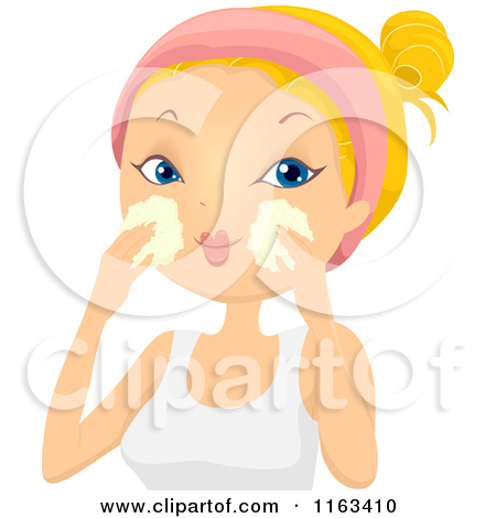 Royalty Free  Rf  Washing Face Clipart   Illustrations  1