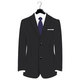 Suit On Hanger Royalty Free Stock Photography