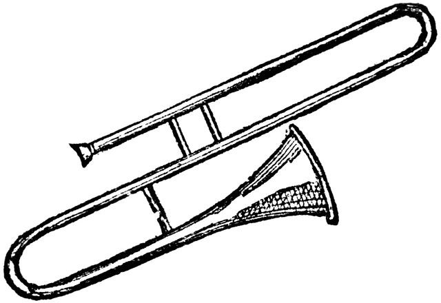 Trombone   Clipart Etc