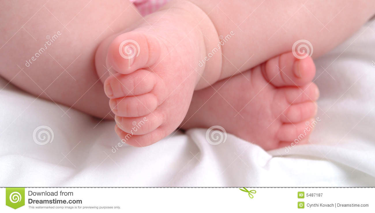 Baby Toes Royalty Free Stock Photography   Image  5487187