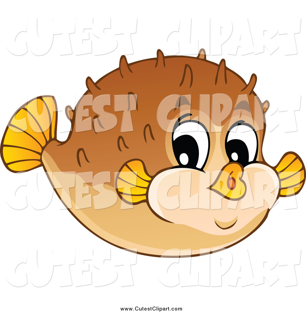Cute Puffer Fish Clipart   Diymid Com