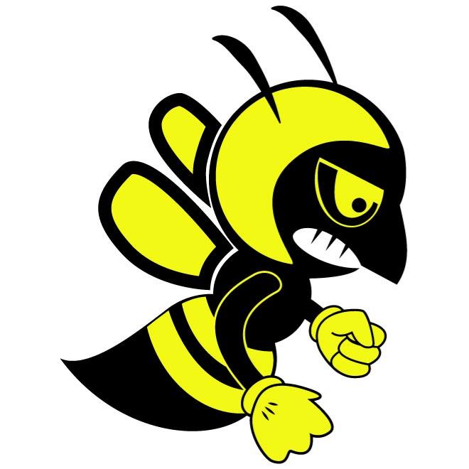 Fighting Bee Vector Clip Art   Download At Vectorportal