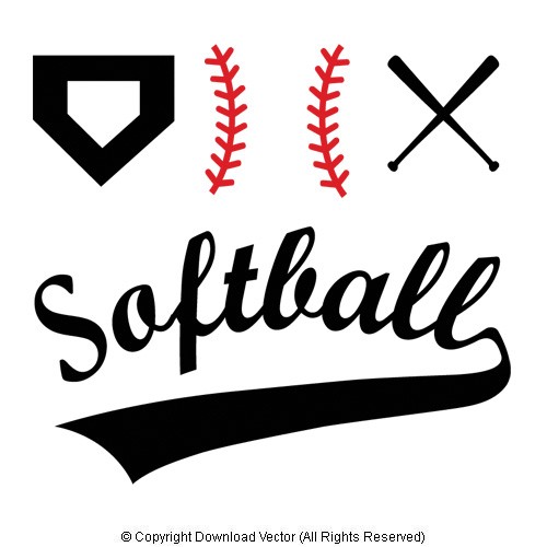 Free Softball Clipart Downloads   Clipart Panda   Free Clipart Images