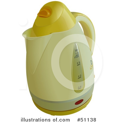 Kettle Clipart  51138 By Dero   Royalty Free  Rf  Stock Illustrations