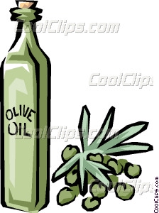 Olive Oil Vector Clip Art