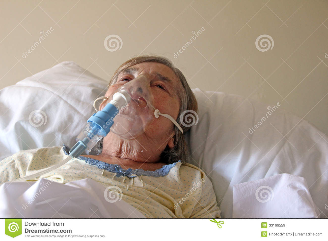 Patient With Oxygen Mask Royalty Free Stock Images   Image  33199559