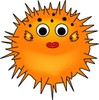 Puffer Fish Clipart Image  Puffer Fish In The Ocean Underwater