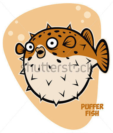Puffer Fish Stock Vector   Clipart Me