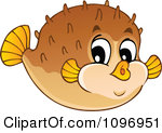 Royalty Free Puffer Fish Illustrations By Visekart Page 1