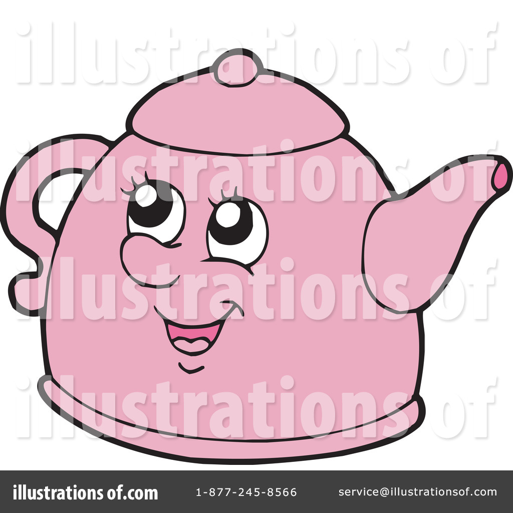 Tea Kettle Clipart Illustration By Visekart   Stock Sample  1055385