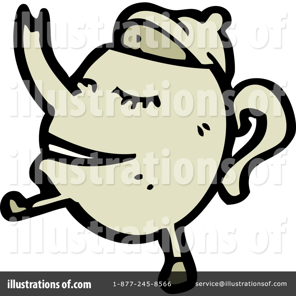 Teapot Clipart Illustration By Lineartestpilot   Stock Sample  1187108