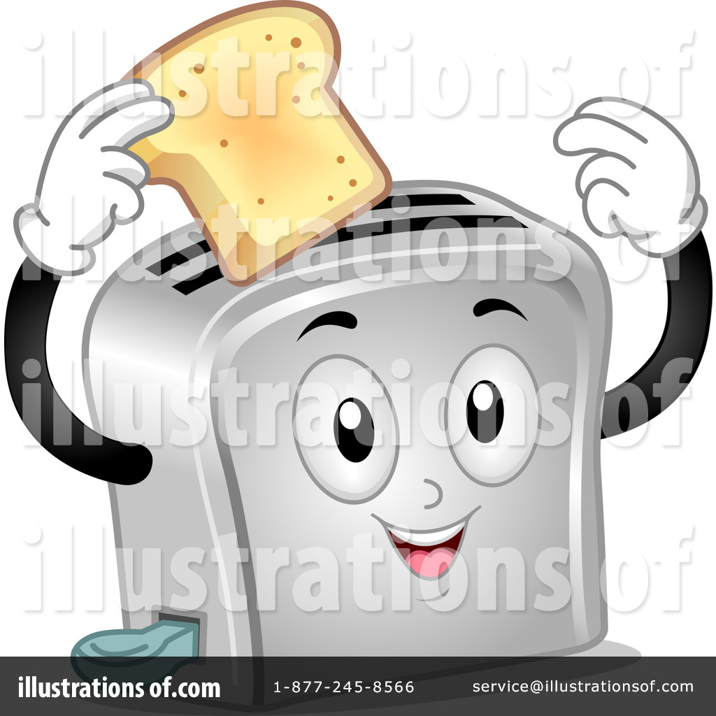 Toaster Clipart Illustration By Bnp Design Studio Stock Sample 1117313