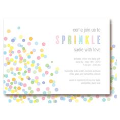 Verbiage   Baby Sprinkle Invitation Baby Shower Banner Girl   Pdf