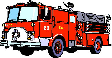 View Fire Truck Clipart   6kb