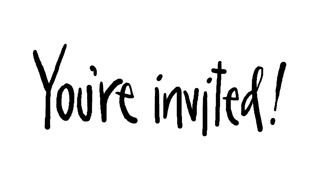You Are Invited Clipart A Special Weekend For You