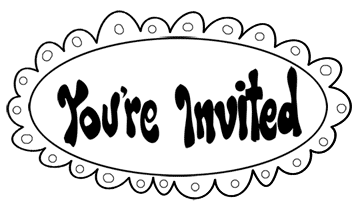 You Re Invited Clipart