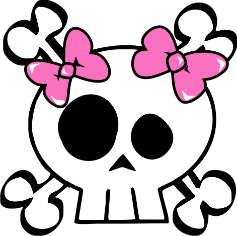 12 Skull And Crossbones Pink Free Cliparts That You Can Download To