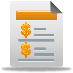 Financial Report Icon Png Clipart Image   Iconbug Com