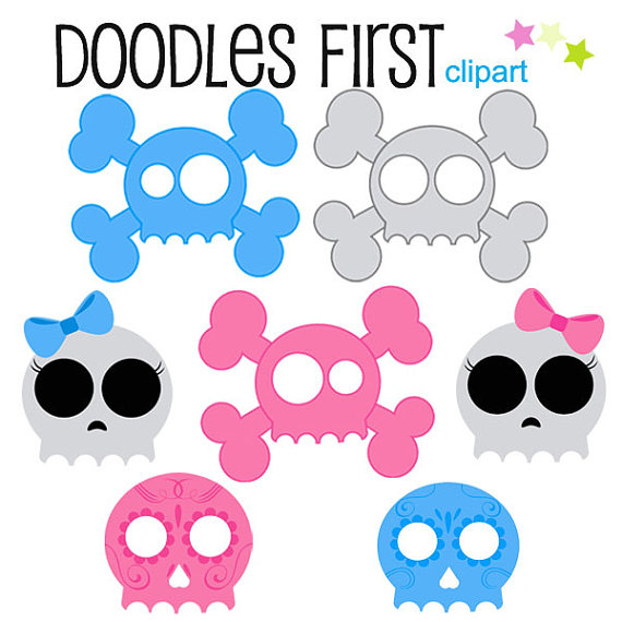 Girly Skull And Crossbones Corner Free Cliparts All Used For Free 