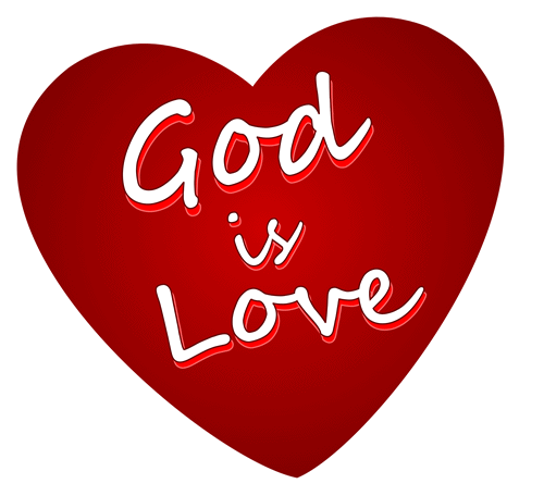 Heart Graphic  God Is Love   Free Art For Christian Use