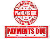 Notice Stamp Shows Outstanding Payment Due K9923962   Search Clipart    