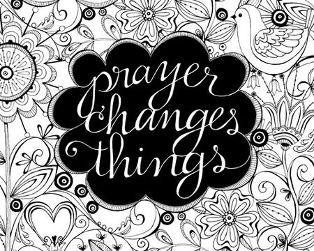 Prayer Changes Things Clip Art