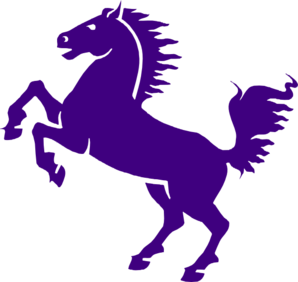 Purple Mustang Clip Art At Clker Com   Vector Clip Art Online Royalty    